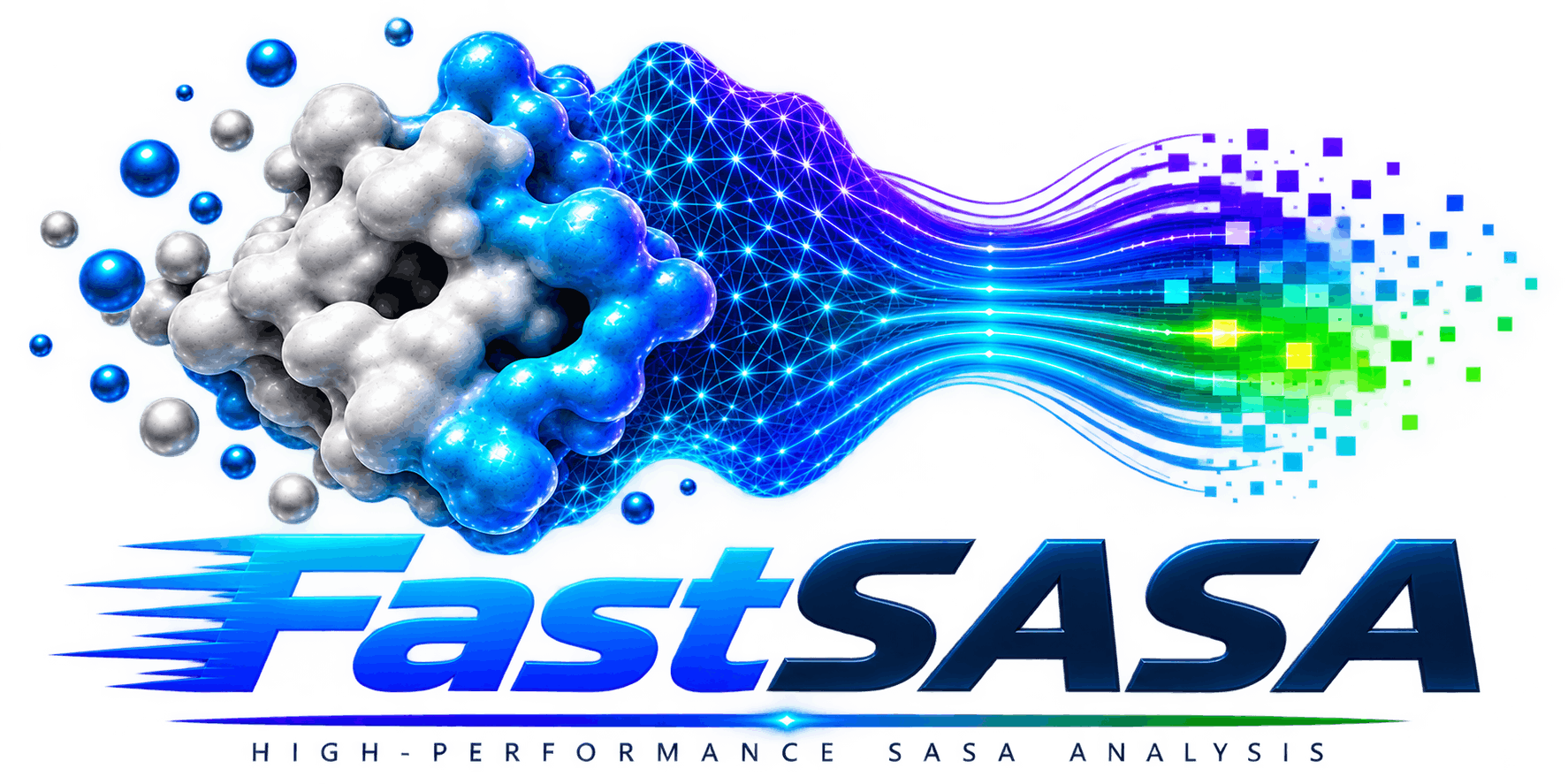 FastSASA: high-performance SASA analysis